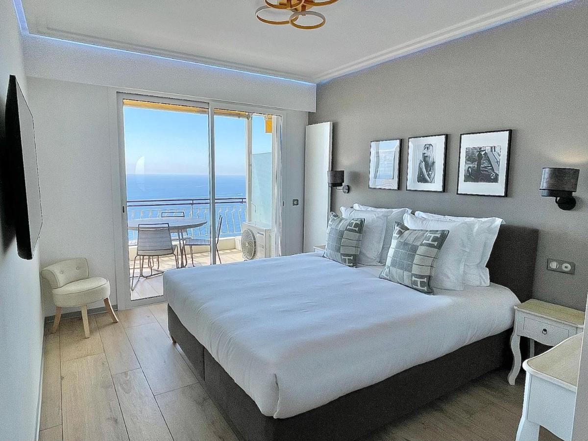 Mybluevista Luxury Panoramic Sea View Cap D Ail Near Monaco Appartement