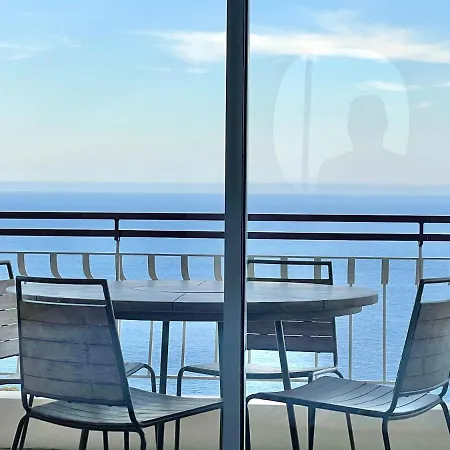 Mybluevista Luxury Panoramic Sea View Apartments Cap D Ail Near Monaco Cap-d'Ail Exterior photo